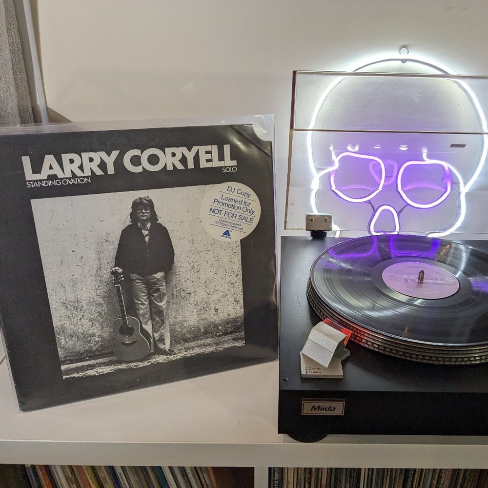 PROMO - Larry Coryell - Standing Ovation - 1978 Novus AN-3024 LP Vinyl record